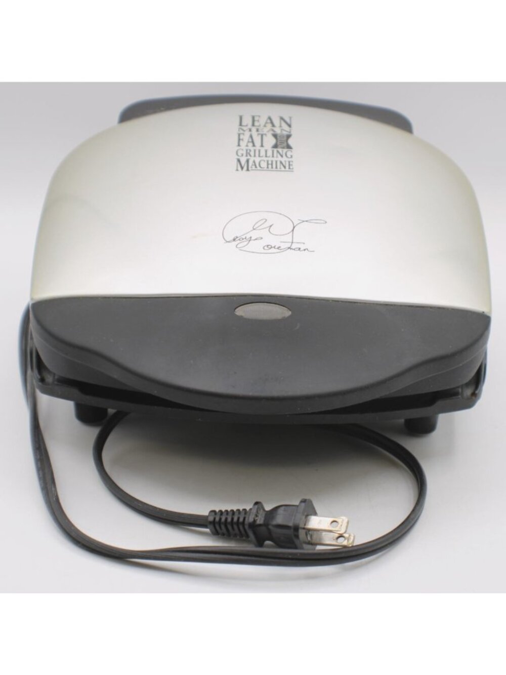 George Foreman Lean Mean Fat Reducing Grilling Machine Countertop Grill Serves 2